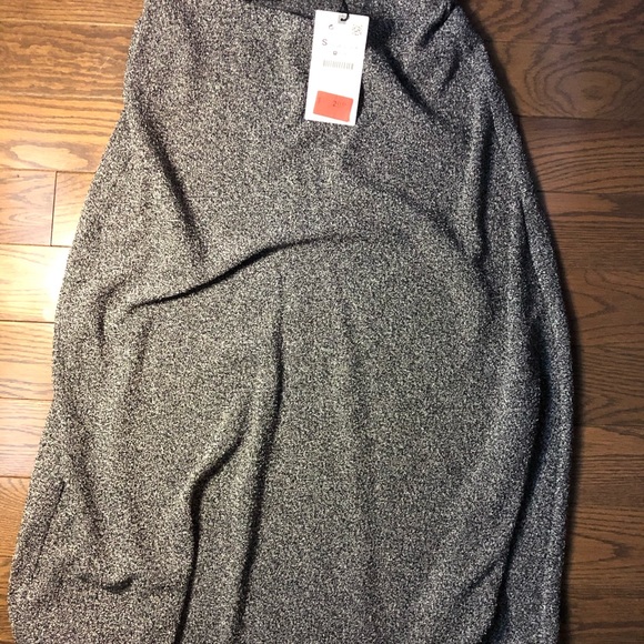 Zara full length grey skirt - Picture 3 of 4